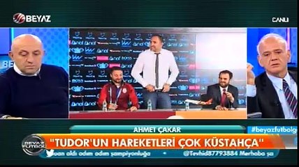 Ahmet Çakar'dan Tudor'a çok sert sözler