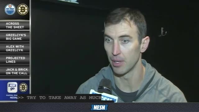 Bruins Face-Off Live: Zdeno Chara On Defending Connor McDavid