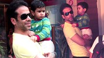 Tusshar Kapoor Takes His Son Laksshya To The Gym