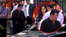 Salman Khan - Katrina Kaif Return Together From IFFI 2017 Goa, Mumbai Airport