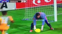 Stupid goalkeeper