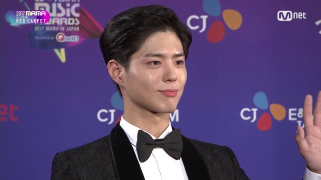 [2017 MAMA in Japan] Red Carpet with Park Bo Gum(박보검)_2017마마