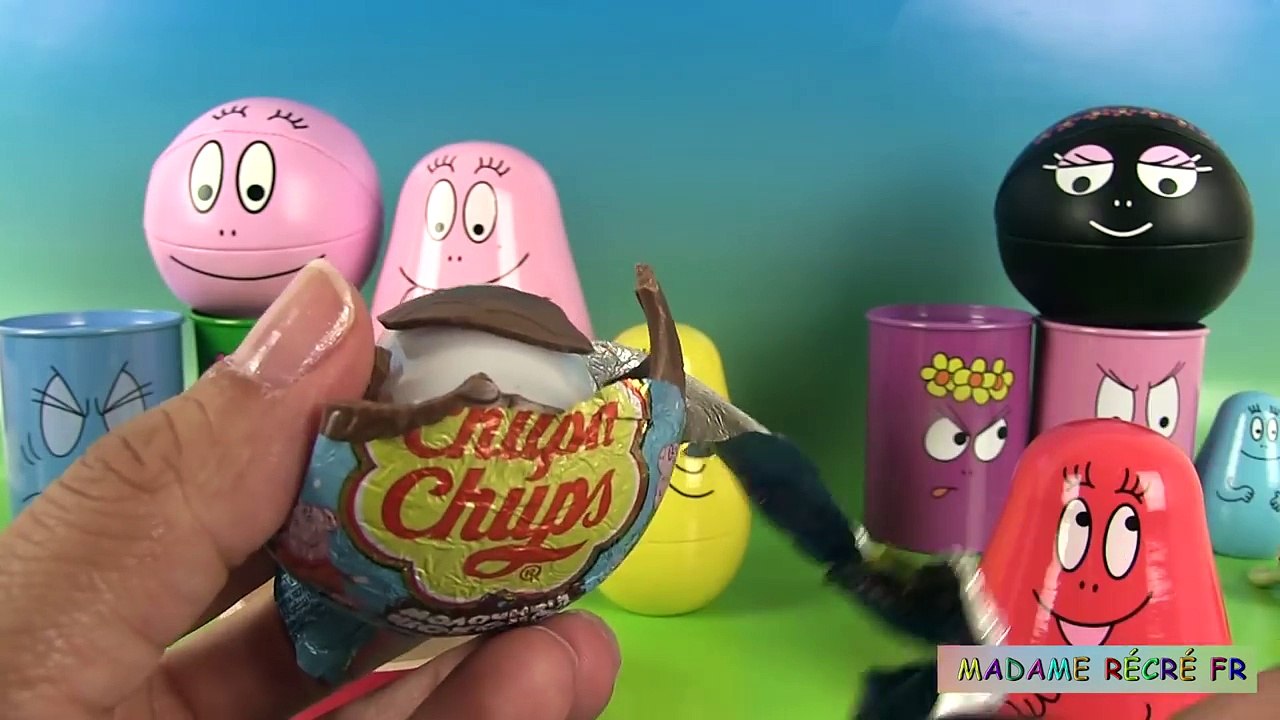 64.Barbapapa Poupées Gigognes Nesting Dolls Chamboule Tout Œufs Surprises