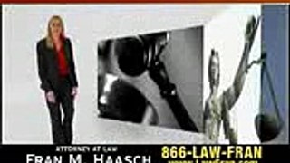 Fran Haasch Personal Injury Auto Accident Attorney Palm Harbor TV Commercial