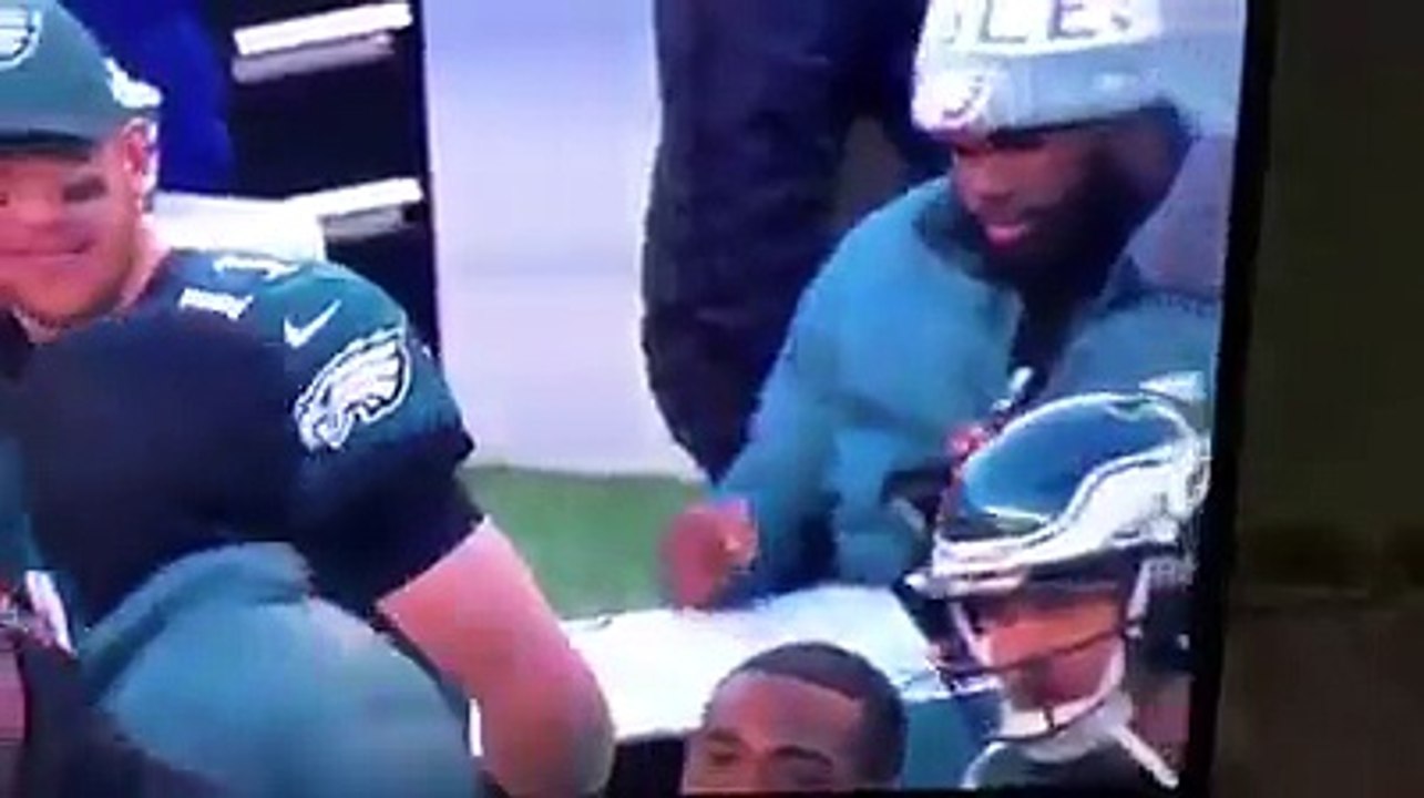 The Eagles were playing Tic-Tac-Toe on the sidelines while blowing the Bears out