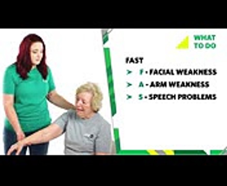 What To Do If Someone Has A Stroke, Signs & Symptoms - First Aid Training - St John Ambulance