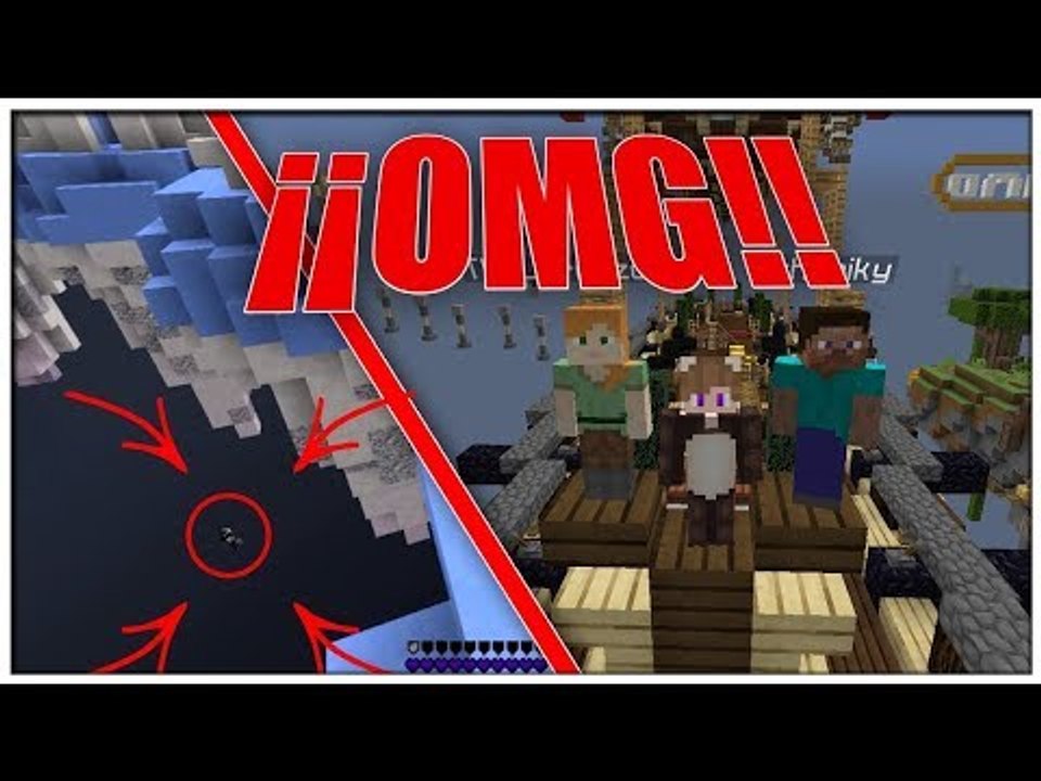 3 Noobs en Minecraft | Minecraft Skywars
