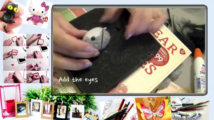 Handmade: Cách làm thú nhồi bông kitty