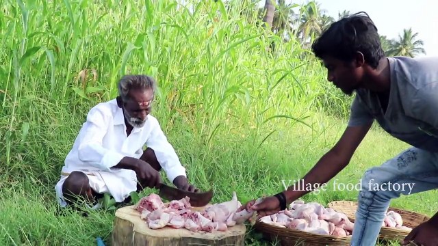 CHICKEN MASALA / Prepared by my daddy ARUMUGAM / Village food factory
