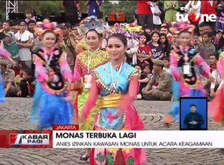 Anies Izinkan Kawasan Monas untuk Acara Keagamaan