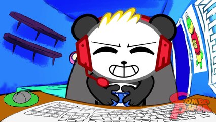 Cat Mario MOST FRUSTRATING GAME EVER Let's Play With Combo Panda-QH8qj1pJvJU