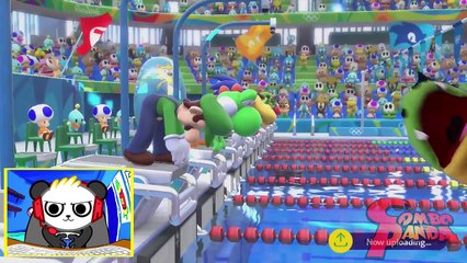 Let's Play Mario and Sonic Rio Olympic Games with Combo Panda-L7rcysjzIuQ