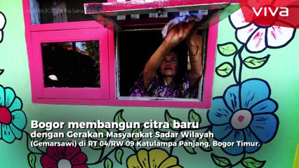 Warna-warni Kampung Pelangi Katulampa