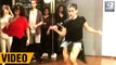 Dangal Girls Fatima Shaikh And Sanya Malhotra Bold Dance Performance