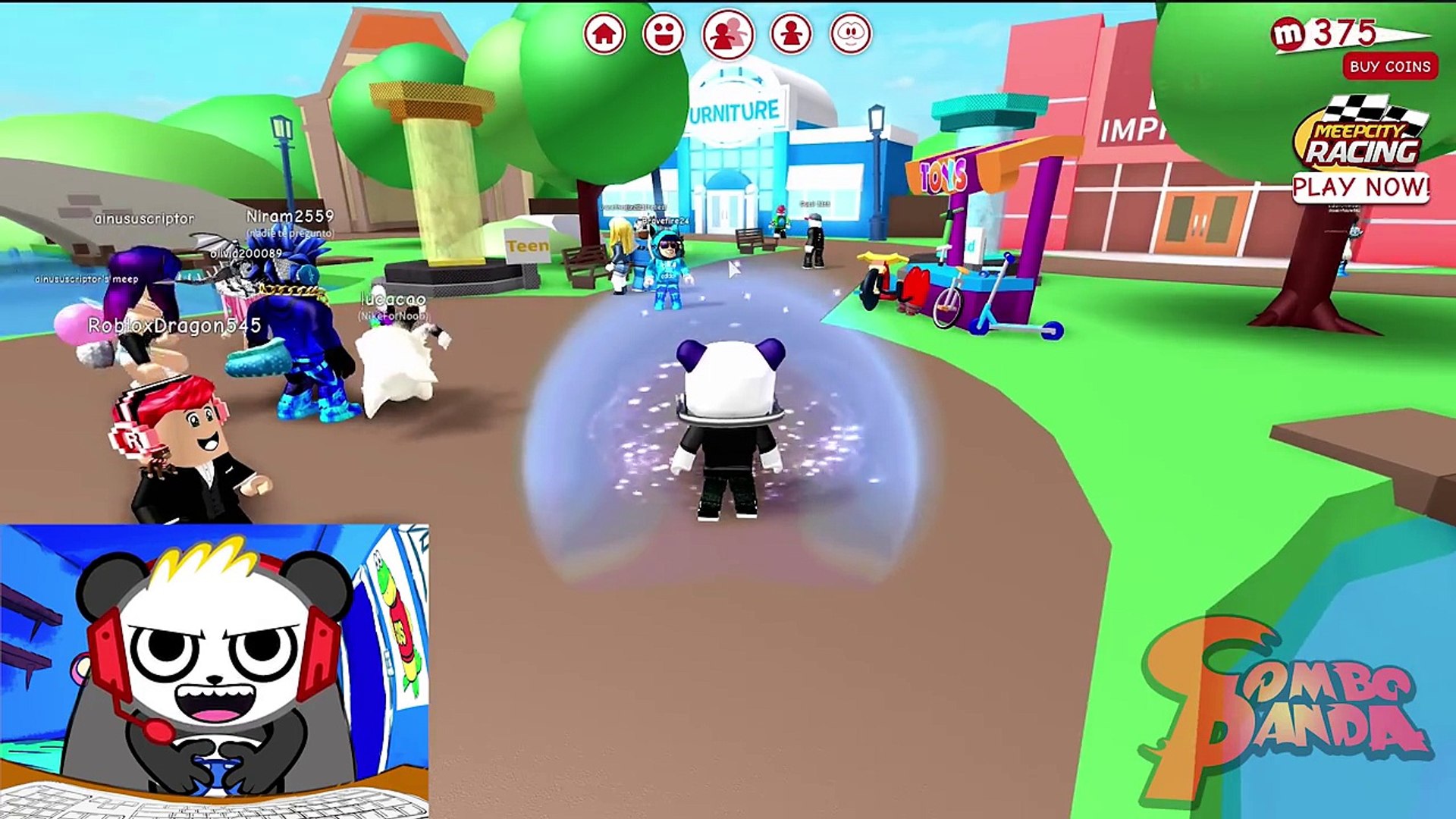 Roblox Meep City Racing Take Care Of A Baby House Stuff Let S Play With Combo Panda Nc Itjmgdbm Video Dailymotion - roblox escape meep city obby
