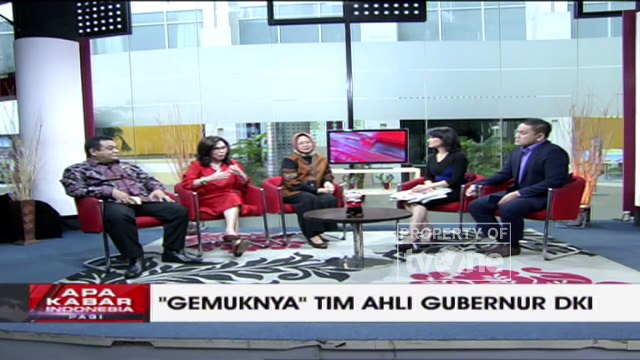 Gemuknya Tim Ahli Gubernur DKI [Part 2] - Apa Kabar Indonesia Pagi tvOne