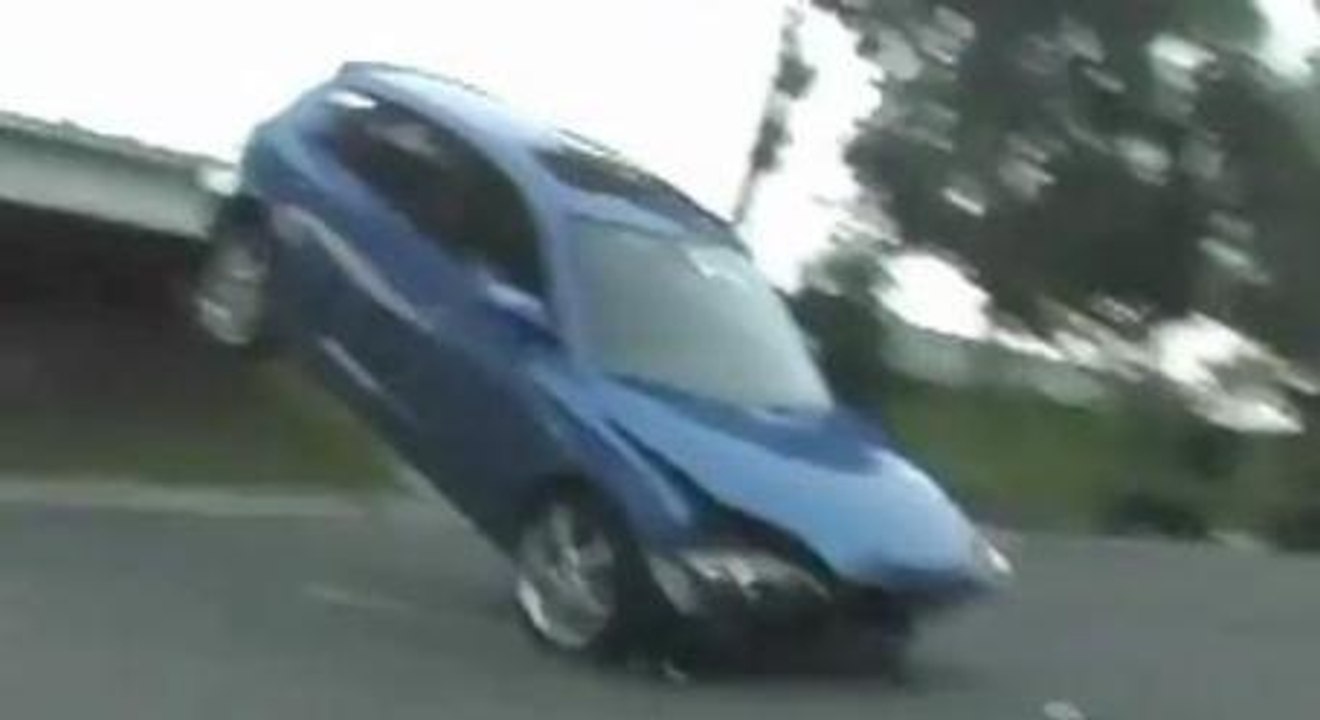 Unmanned Car Immediately Upstages A Sick Ollie Off A Ledge