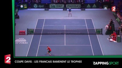Zap Sport du 27 novembre - La France remporte la Coupe Davis
