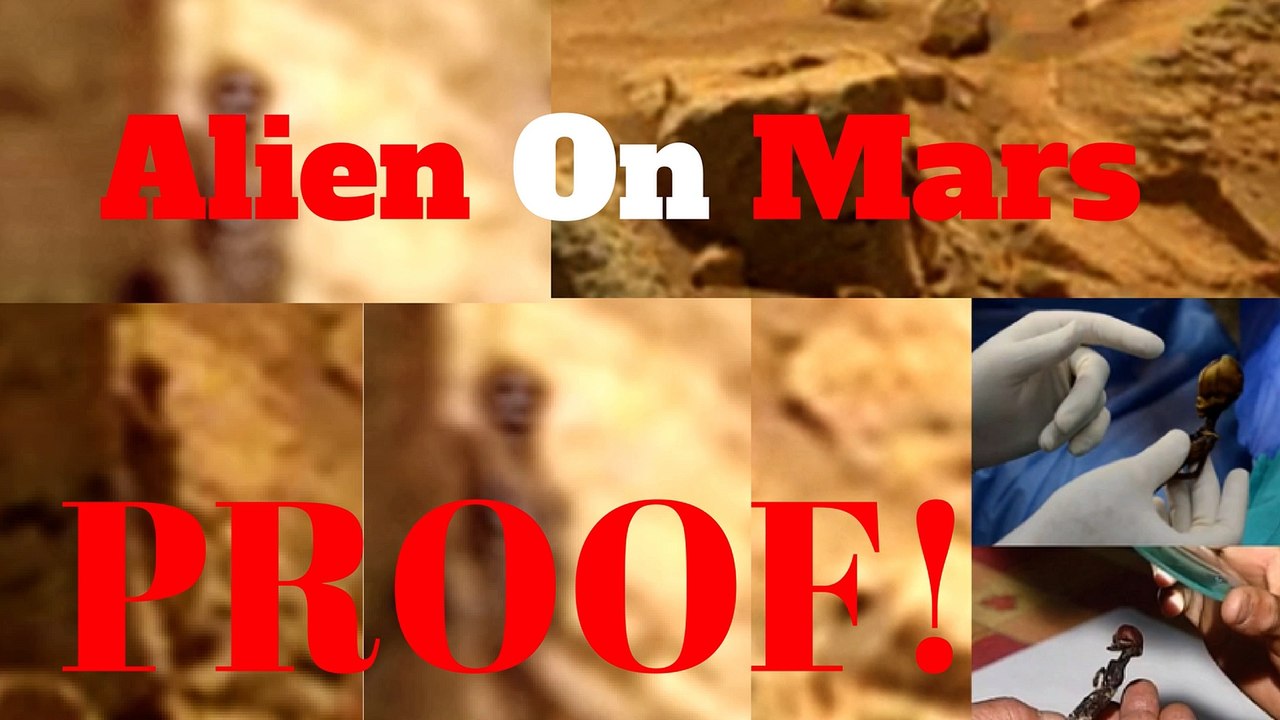 100 Percent Proof Of Life On Mars - An Alien Is Found In NASA Image