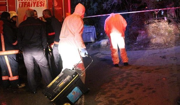Oğlunu kurtarmak isterken yanarak can verdi