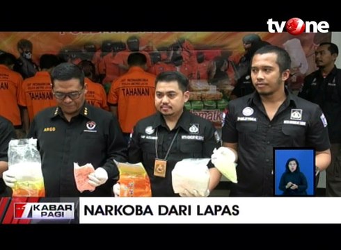 7 Kilogram Sabu dan 17000 Butir Ekstasi Disita dari Lapas
