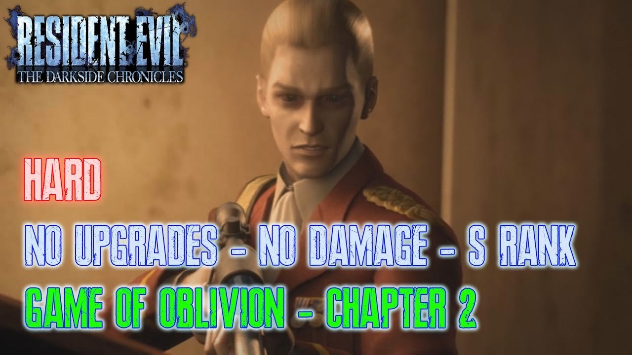 Resident Evil: The Darkside Chronicles Perfect - Hard - S Rank - Game of Oblivion - Chapter 2