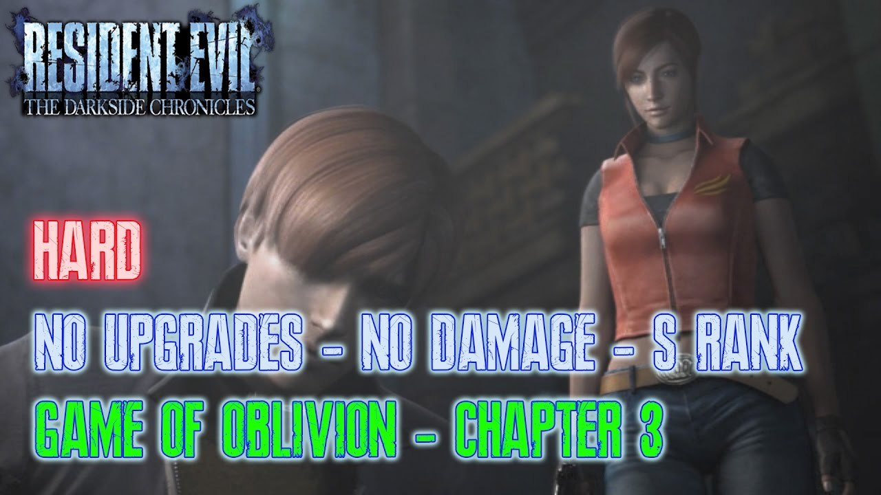 Resident Evil: The Darkside Chronicles Perfect - Hard - S Rank - Game of Oblivion - Chapter 3