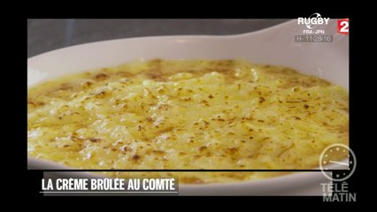 Gourmand - La crème brûlée au comté