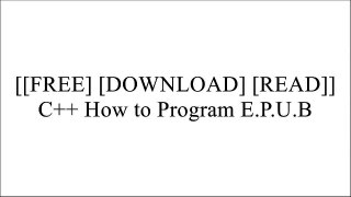 [ebOqM.[F.r.e.e] [D.o.w.n.l.o.a.d]] C   How to Program by Paul J. Deitel, Harvey Deitel D.O.C