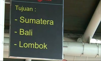 Ini Dampak Erupsi Gunung Agung di Bandara Soetta
