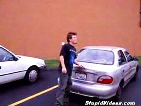 Failed Backflip Attempt