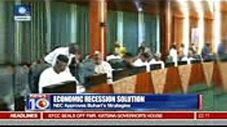 NEC Apporves Buhari's Solution Strategies To Economic Recession