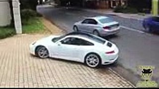 Carjacking Victim Sacrifices his Porsche to Escape  Active Self Protection