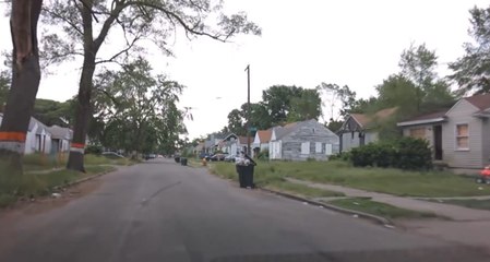 DAYTIME IN DETROIT'S HOODS AND GAS STATIONS