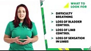What To Do If Someone Has A Spinal Cord Injury - First Aid Training - St John Ambulance