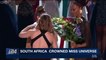 i24NEWS DESK | South Africa is crowned Miss Universe | Monday, November 27th 2017