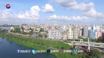 Beautiful Aerial View Of Hatirjheel Dhaka Bangladesh