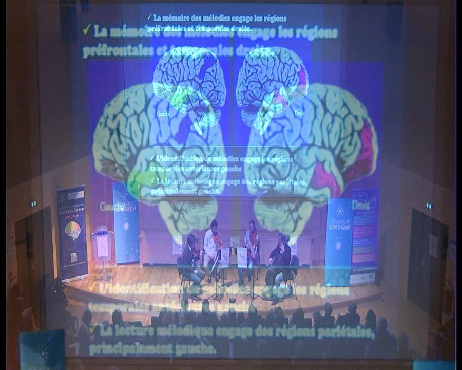 Conférence inaugurale Semaine du cerveau 2017 "Quand la musique fait swinguer les neurones" par le PR. Emmanuel Bigand