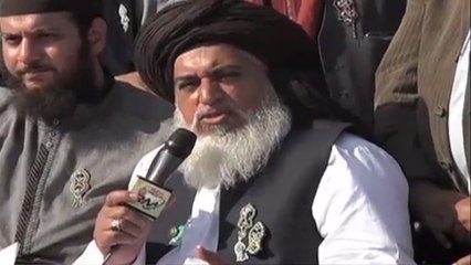 Khadim Hussain Rizvi announces end to sit-in