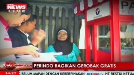 Partai Perindo Bagikan Gerobak Gratis di Bogor