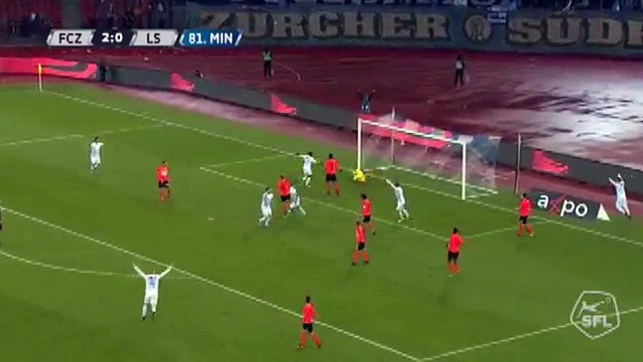 Zurich 2:0 Lausanne ( Swiss Super League. 26 November 2017)