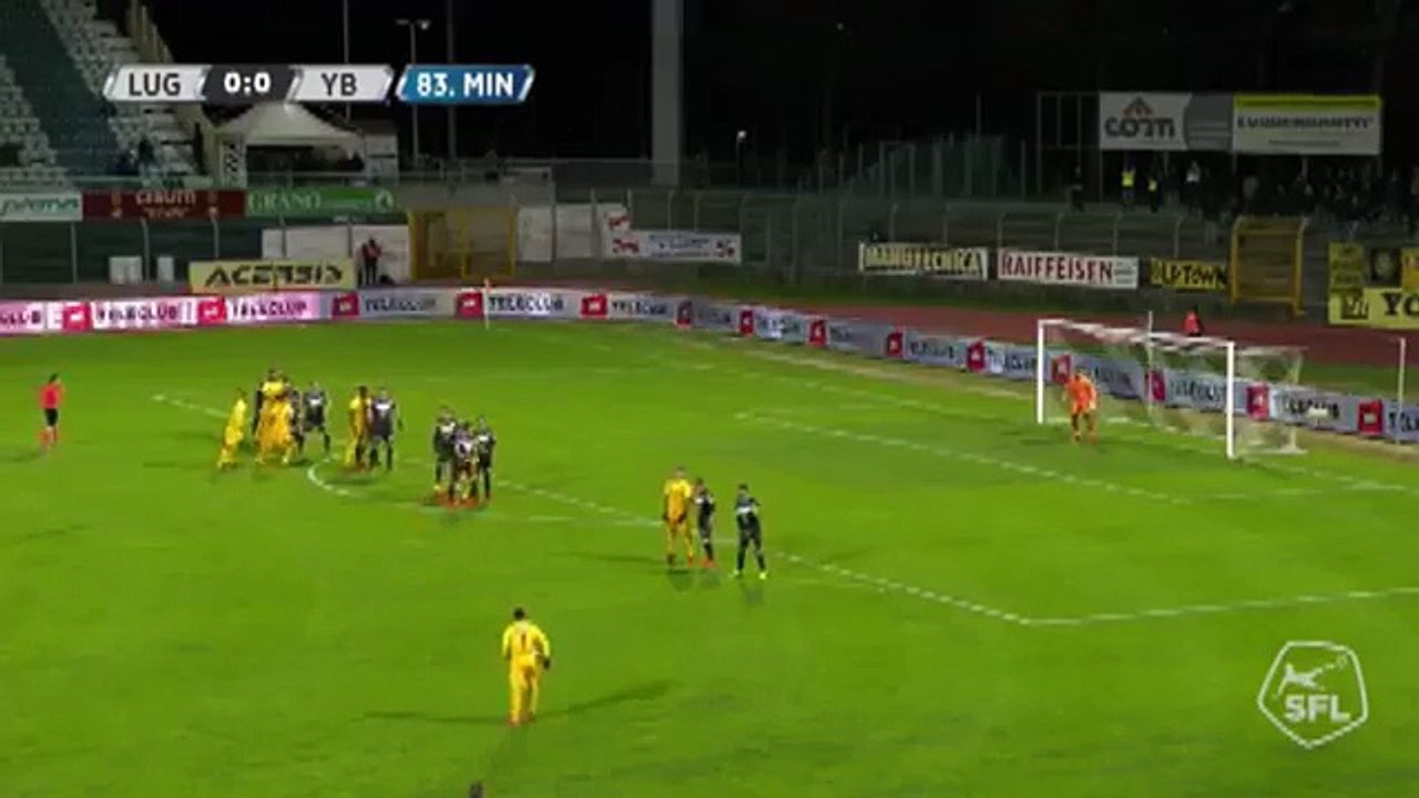 Lugano 0:1 Young Boys  ( Swiss Super League. 26 November 2017)