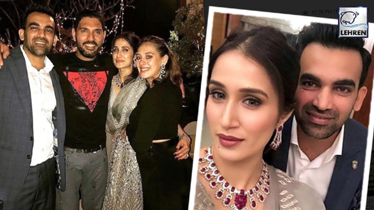 Zaheer Khan & Sagarika Ghatge Wedding Party INS...