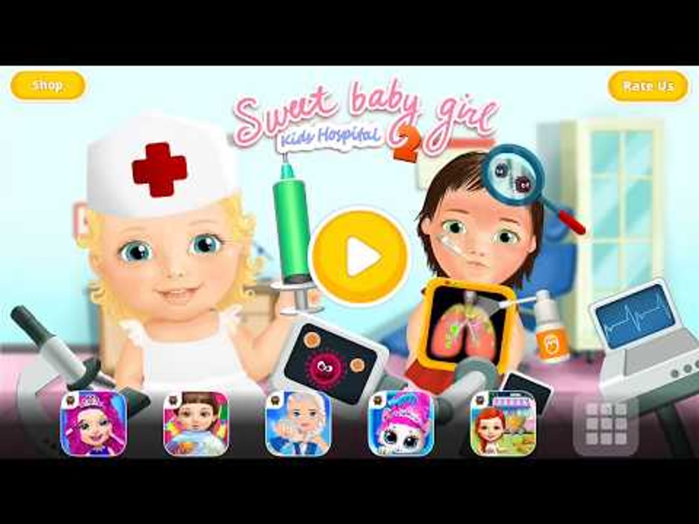 Best android games | Sweet Baby Girl Hospital 2 | Fun Kids Games