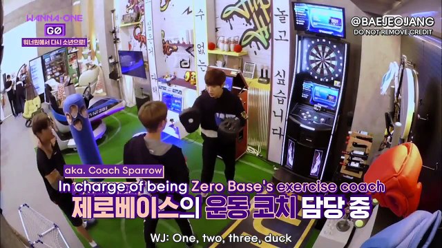 [ENG SUB] Wanna One Zero Base EP 4 Pink Sausages Soccer Time