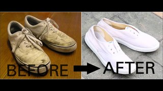 how to wash white shoes || how to clean white shoes