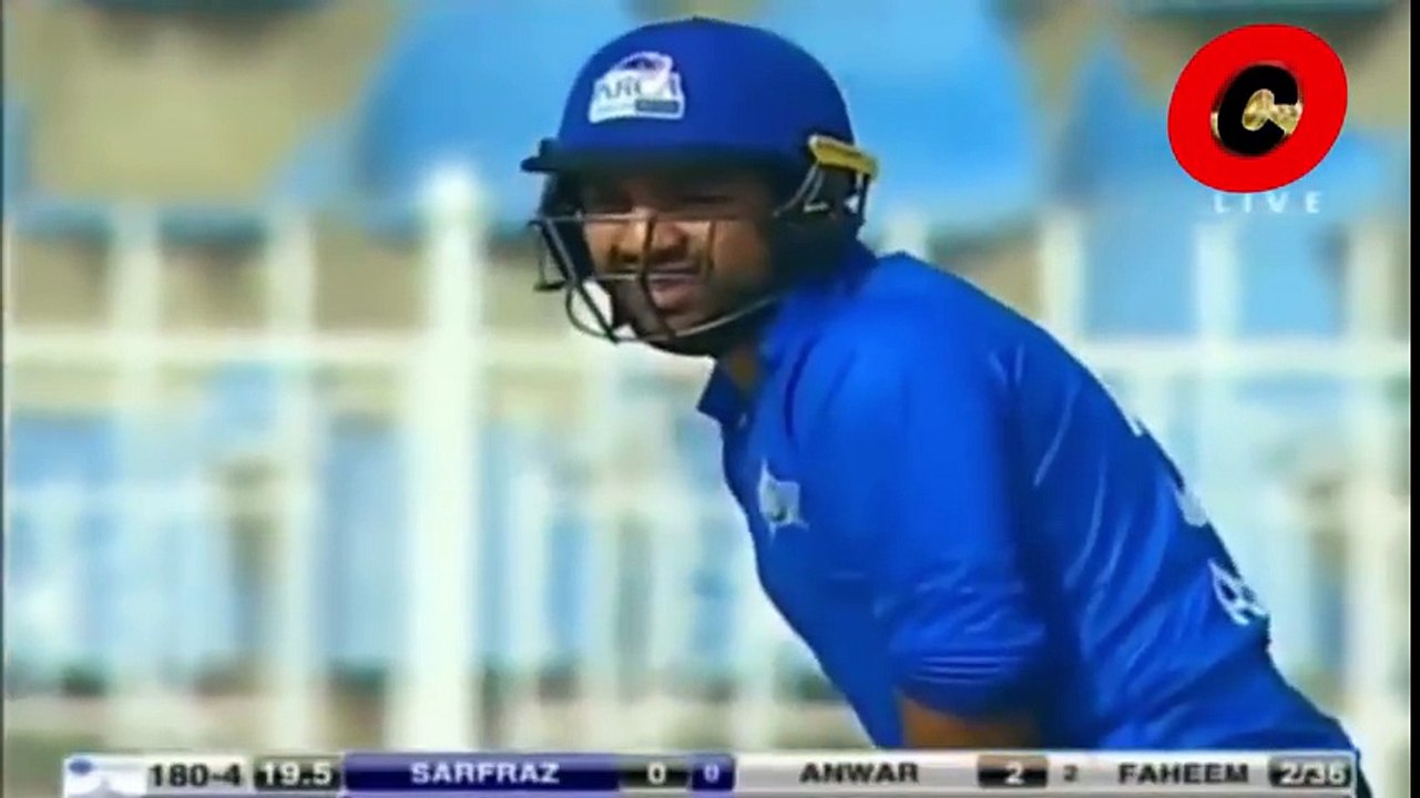 Faheem Ashraf Took Wicket of Sarfraz Ahmed On 1st Ball -- Faheem Ashraf vs Sarfraz Ahmed