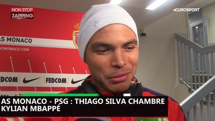 AS Monaco - PSG : Kylian Mbappé rate tout, Thiago Silva le chambre (Vidéo)