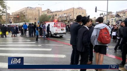 Jérusalem : les ultra-orthodoxes manifestent