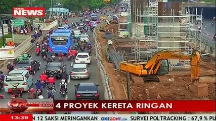 4 Proyek Kereta Ringan yang Dijadwalkan Selesai 2018